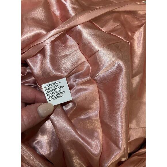 Mac Duggal Pink Halter Maxi Dress - Picture 9 of 13